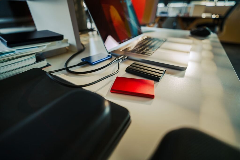 External SSD for Office Backup and Business Storage