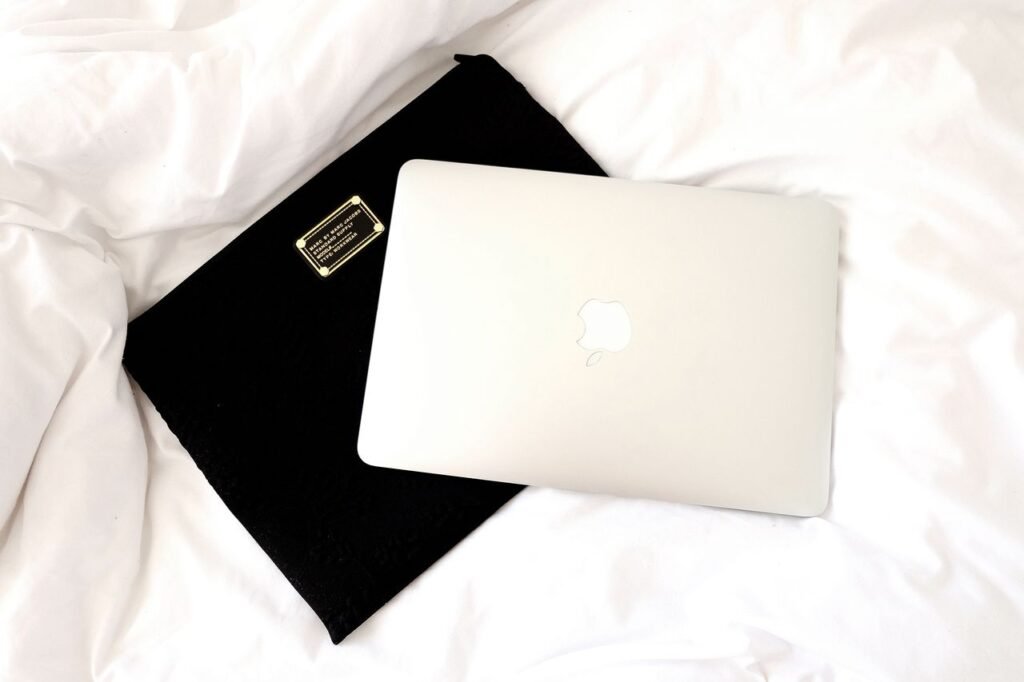 Padded laptop cover with shock absorption layers
