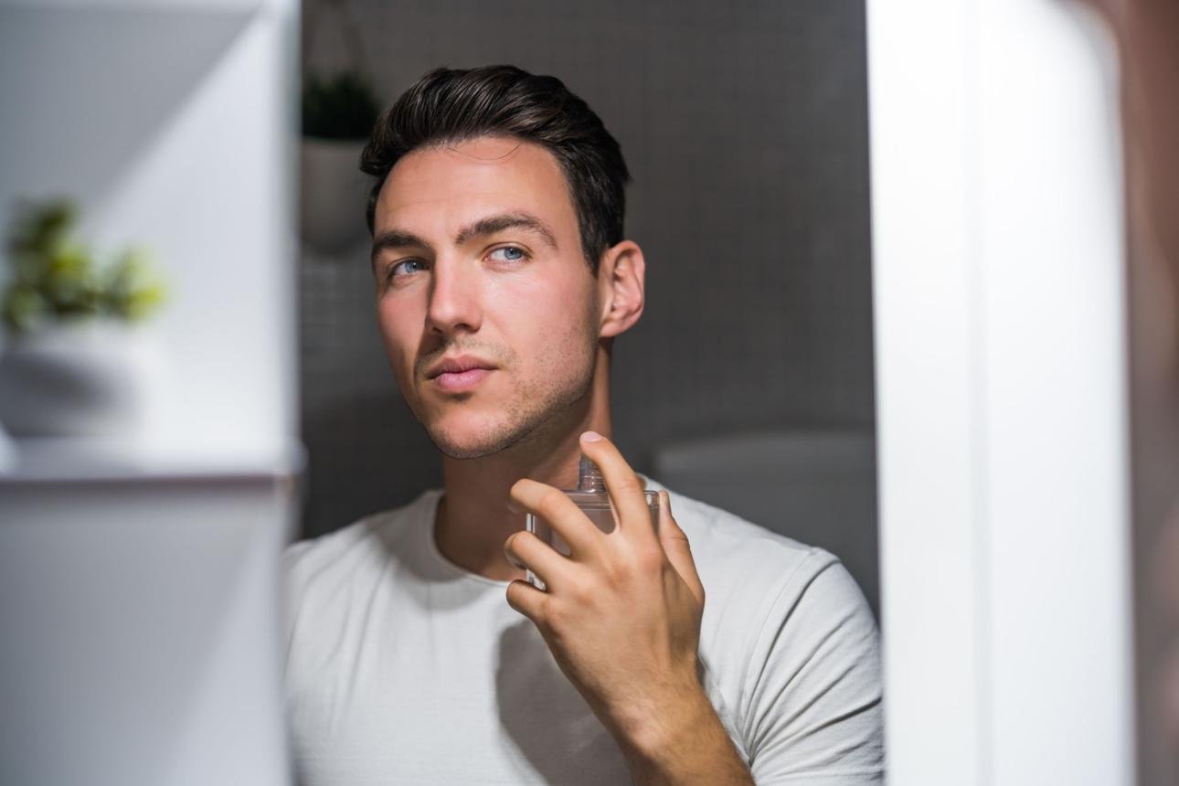 Confident man wearing the best perfume for men