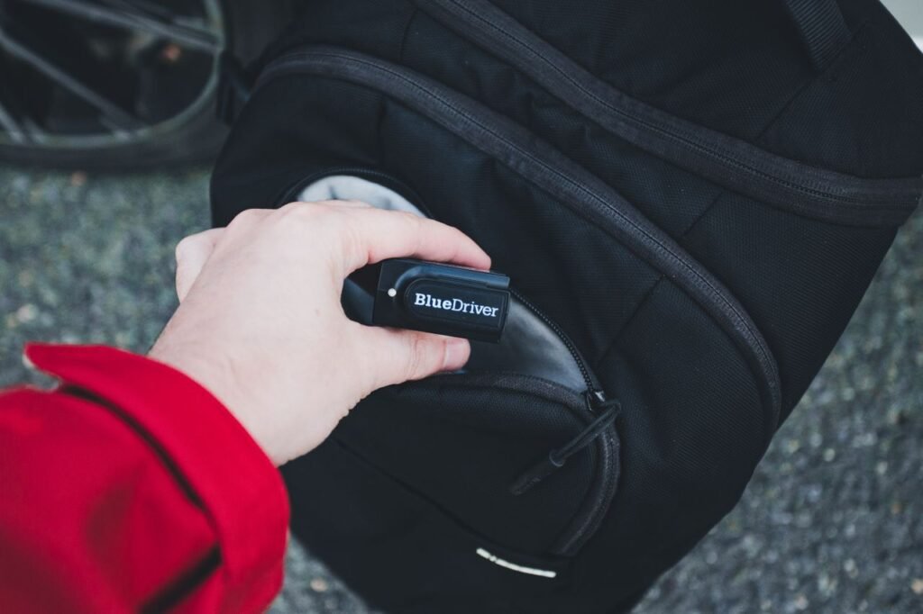 Security features found in modern black laptop bags