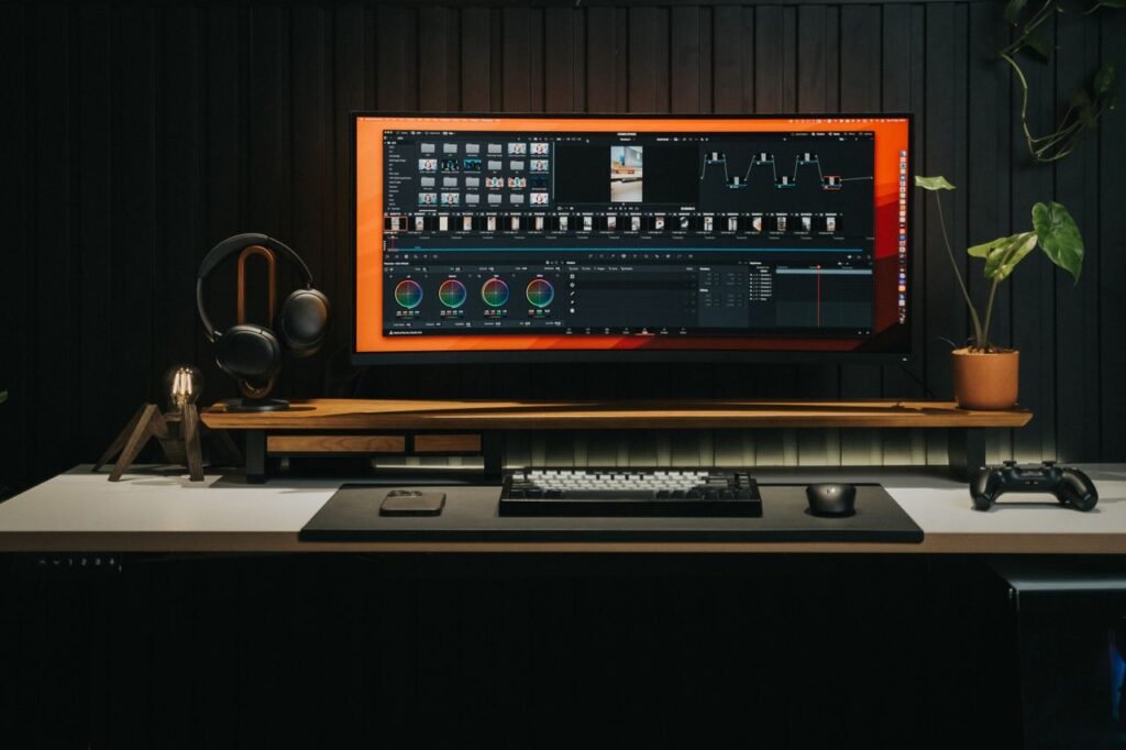 Final ASUS Gaming Laptop For Video Editing professional workstation setup