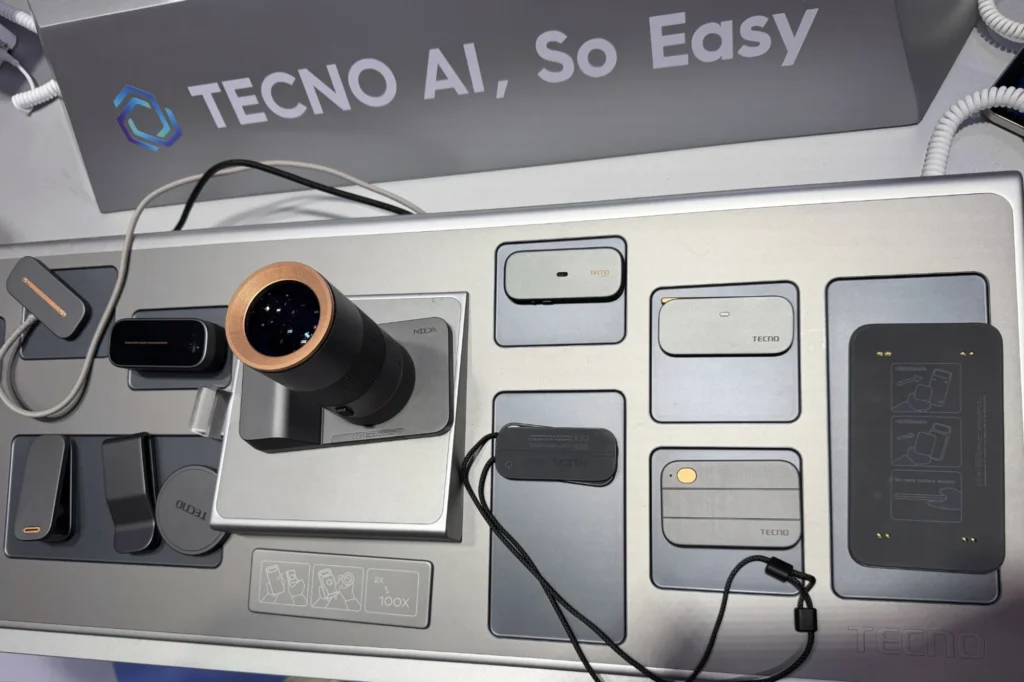 Tecno Modular Smartphone Concept showcased at MWC 2026