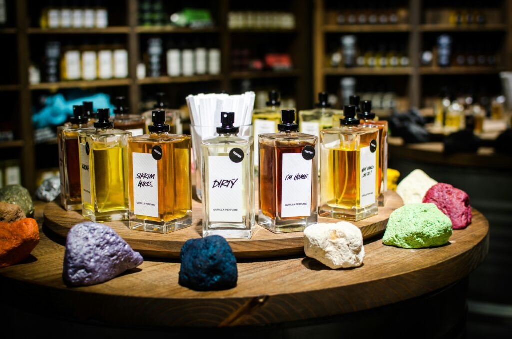 Perfume fragrance wheel