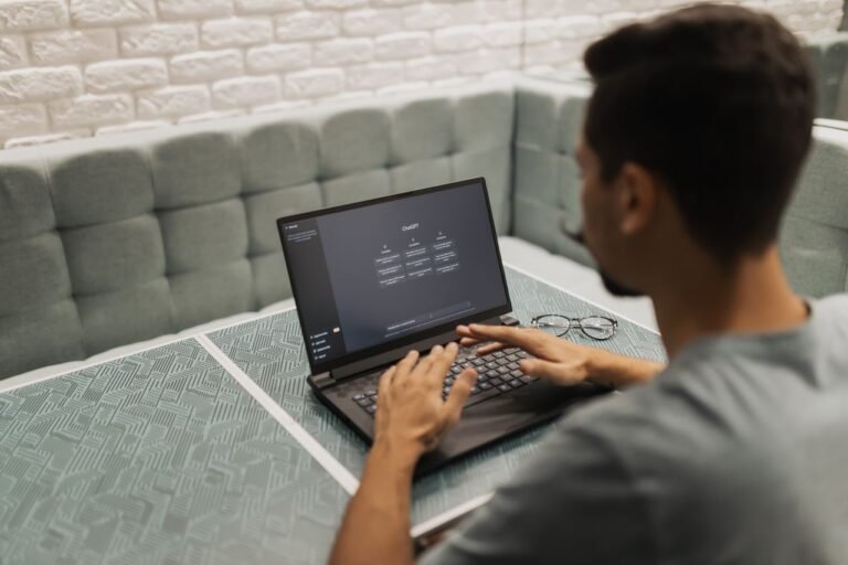 Best AI laptop for ChatGPT users on a modern workspace