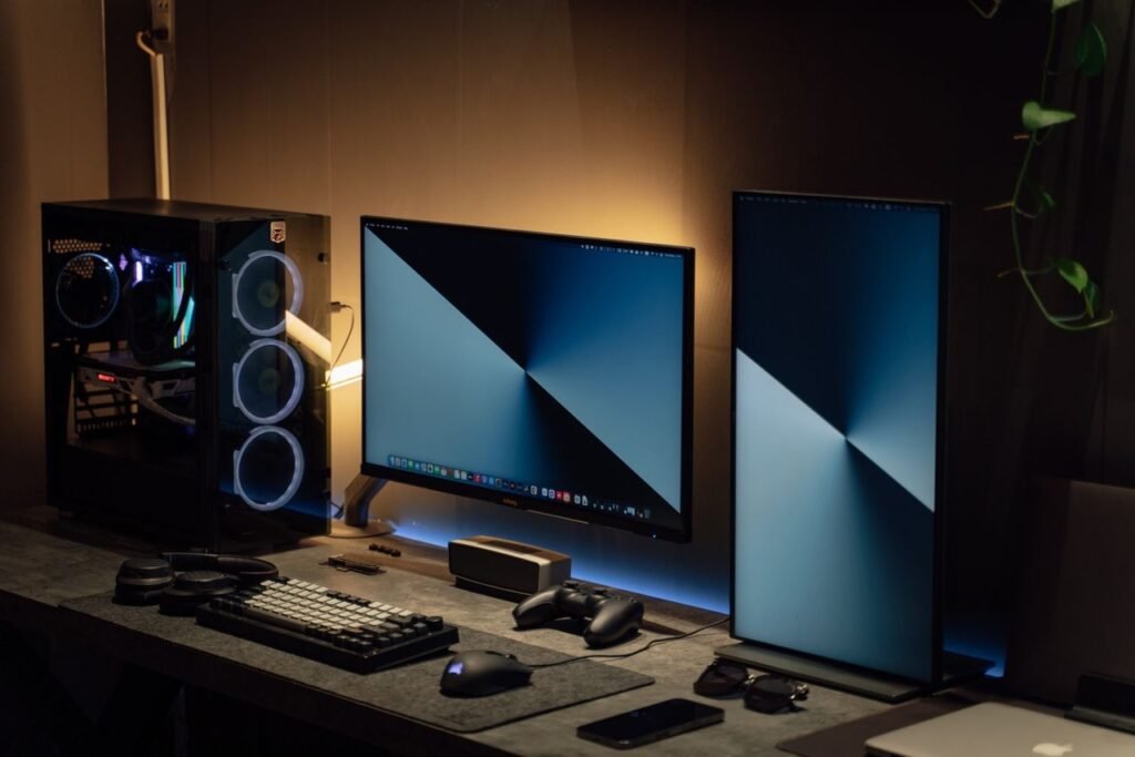 High-performance gaming desktop computer