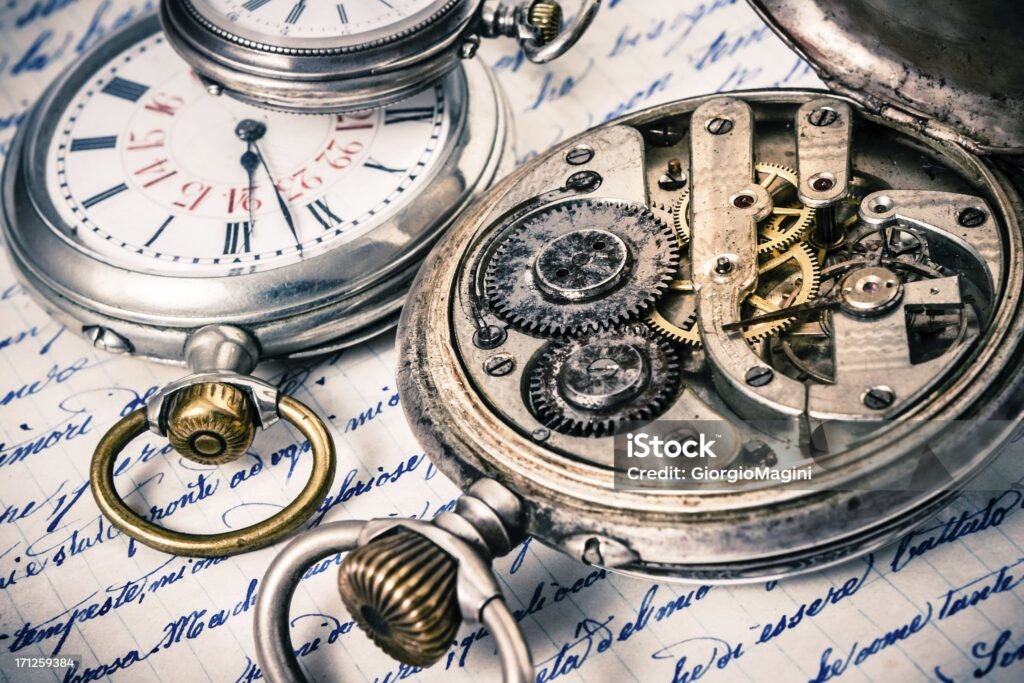 Historic Swiss watchmaking workshop with traditional craftsmanship