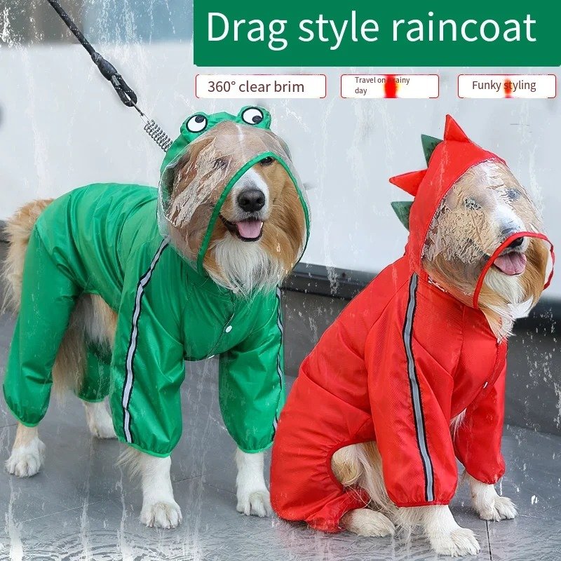 Best Waterproof Dog Raincoat for Large Dogs