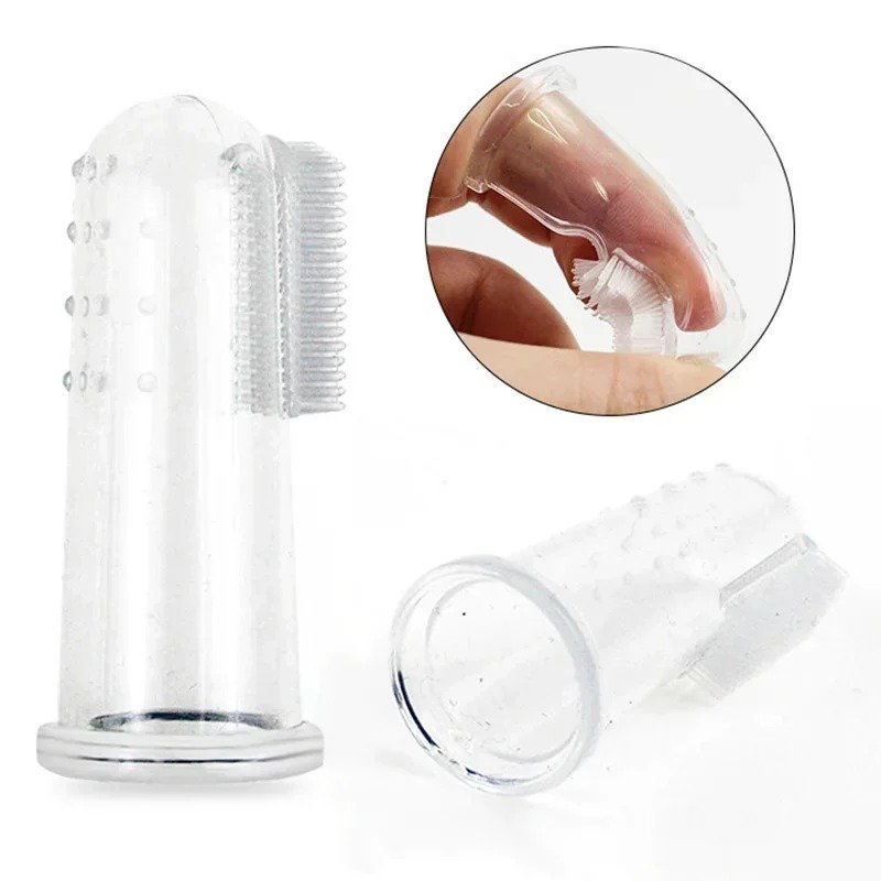 Soft Pet Finger Toothbrush for Dogs