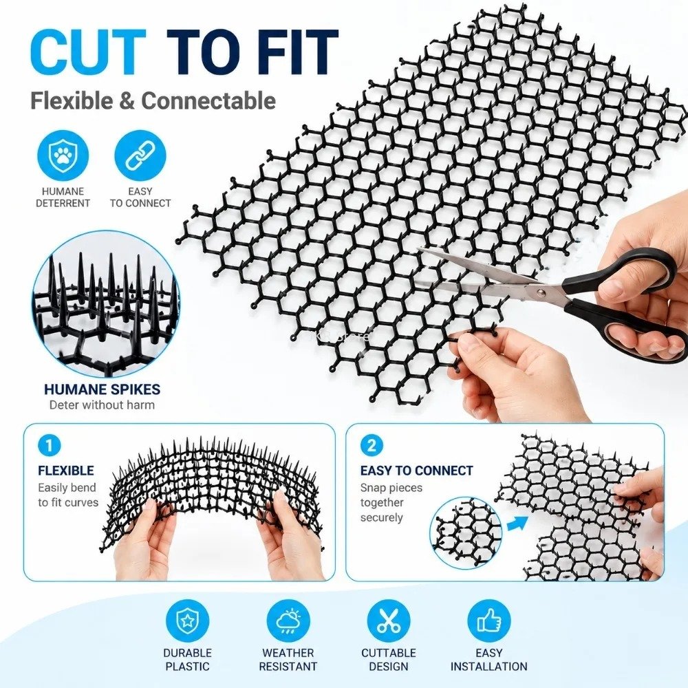 Best Cat Scat Mat for Garden Protection